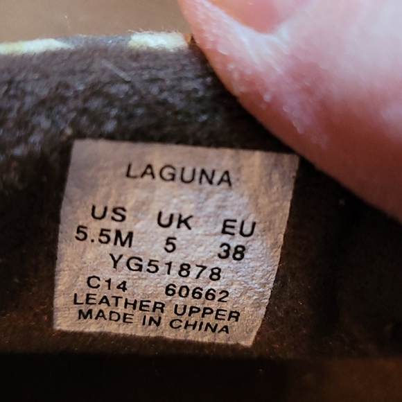 Sperry Top-siders brown leather/animal print sz 38 - Picture 10 of 10